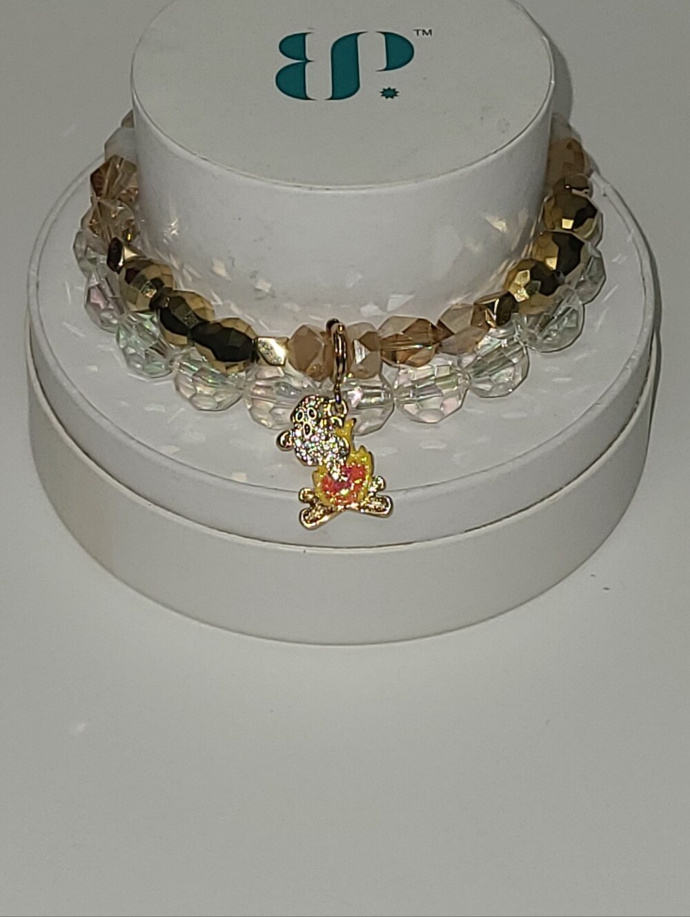 Bomb Party Halloween 2023 Gold Charm Bracelet ONLY - Ghost Stories By The Fire